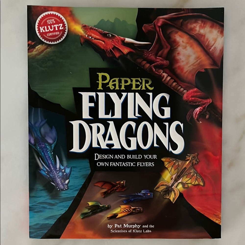 Paper Flying Dragons Book, Klutz